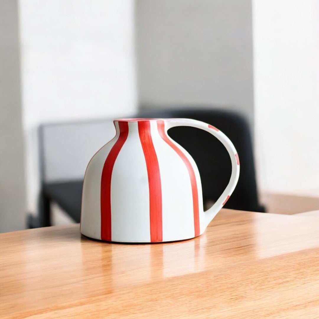 Handmade Modern Pitcher Vase - Small