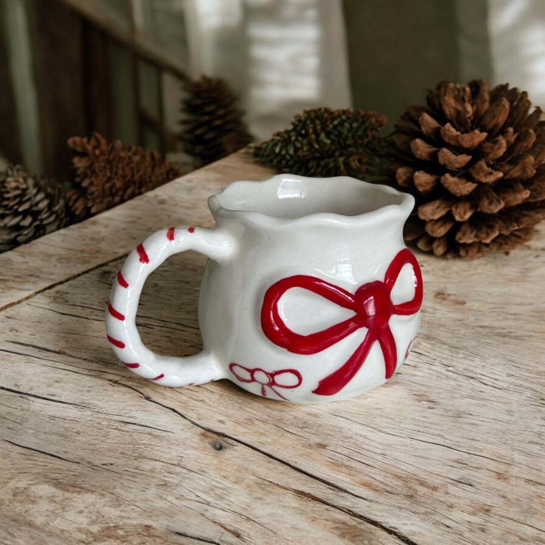 Cute Bow Coffee Mug - Set of 2