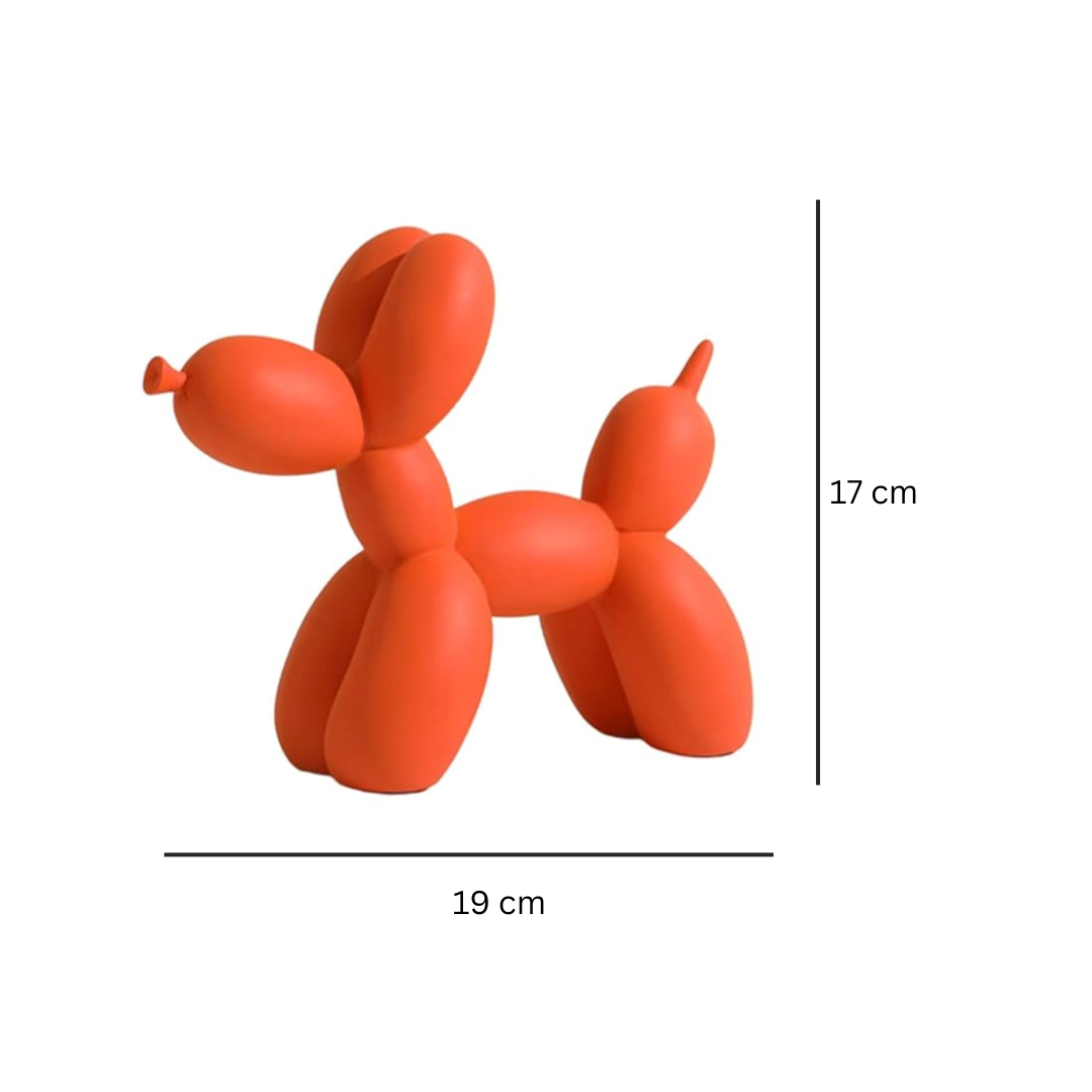 Balloon Dog Figurine (Orange)