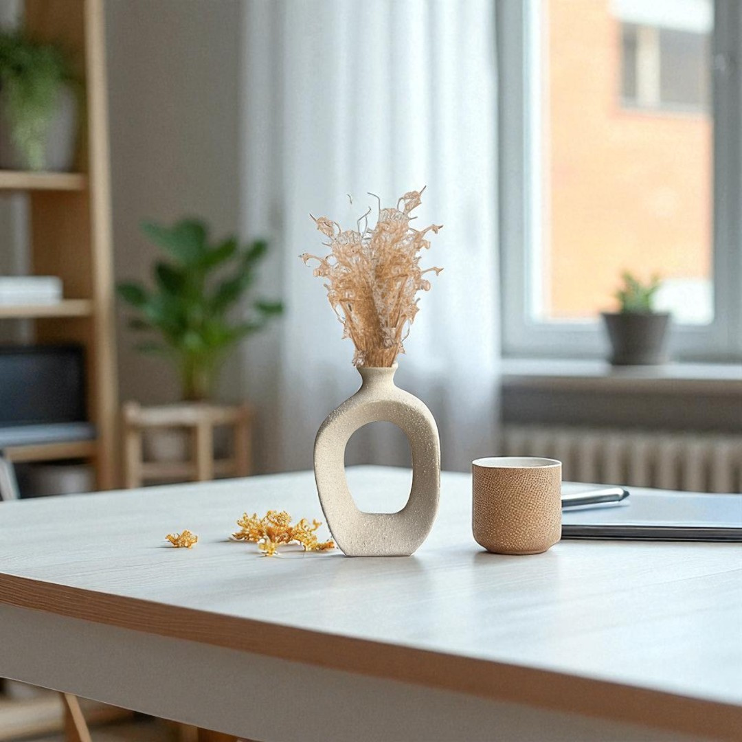 Sahara Hollow Ceramic Vase