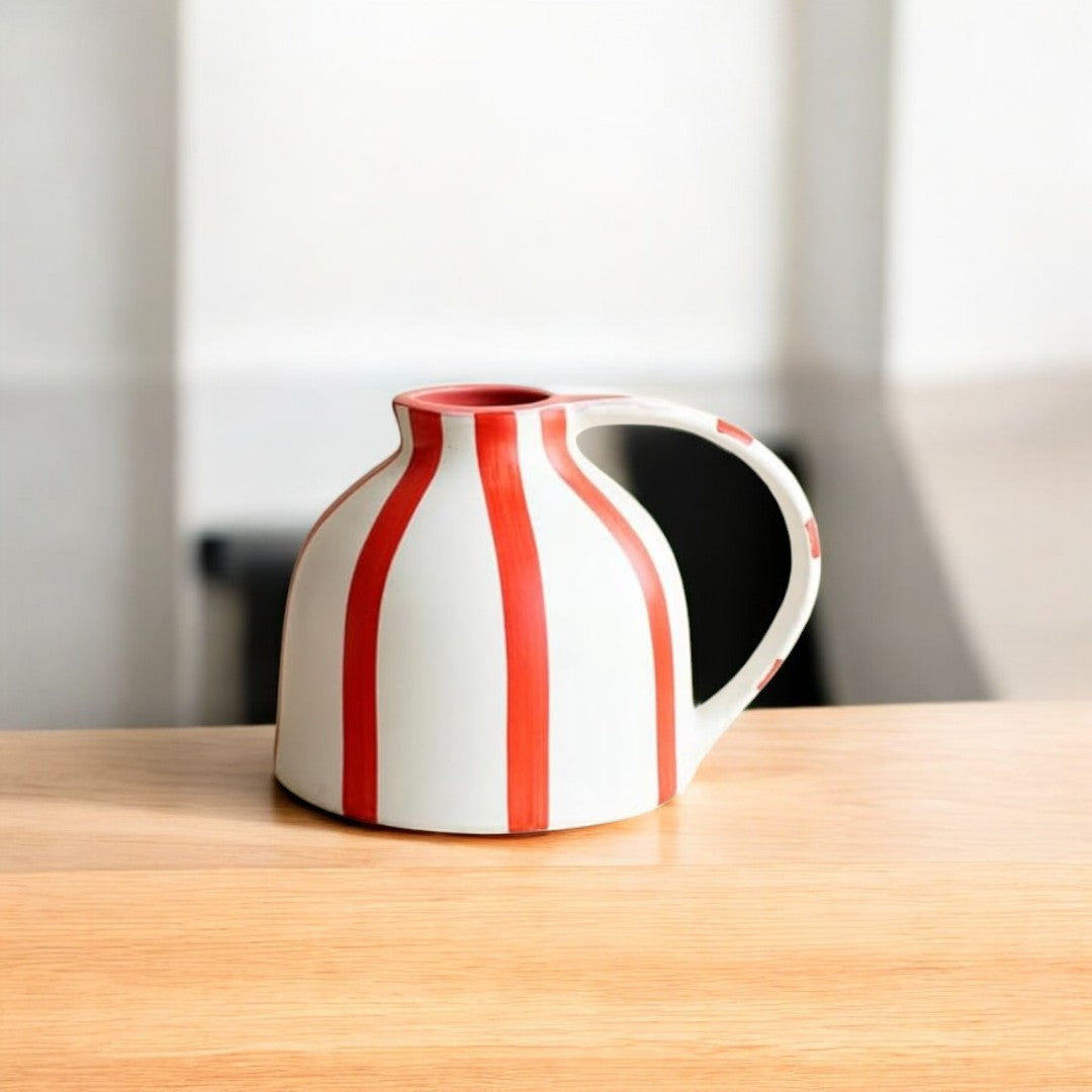 Handmade Modern Pitcher Vase - Small
