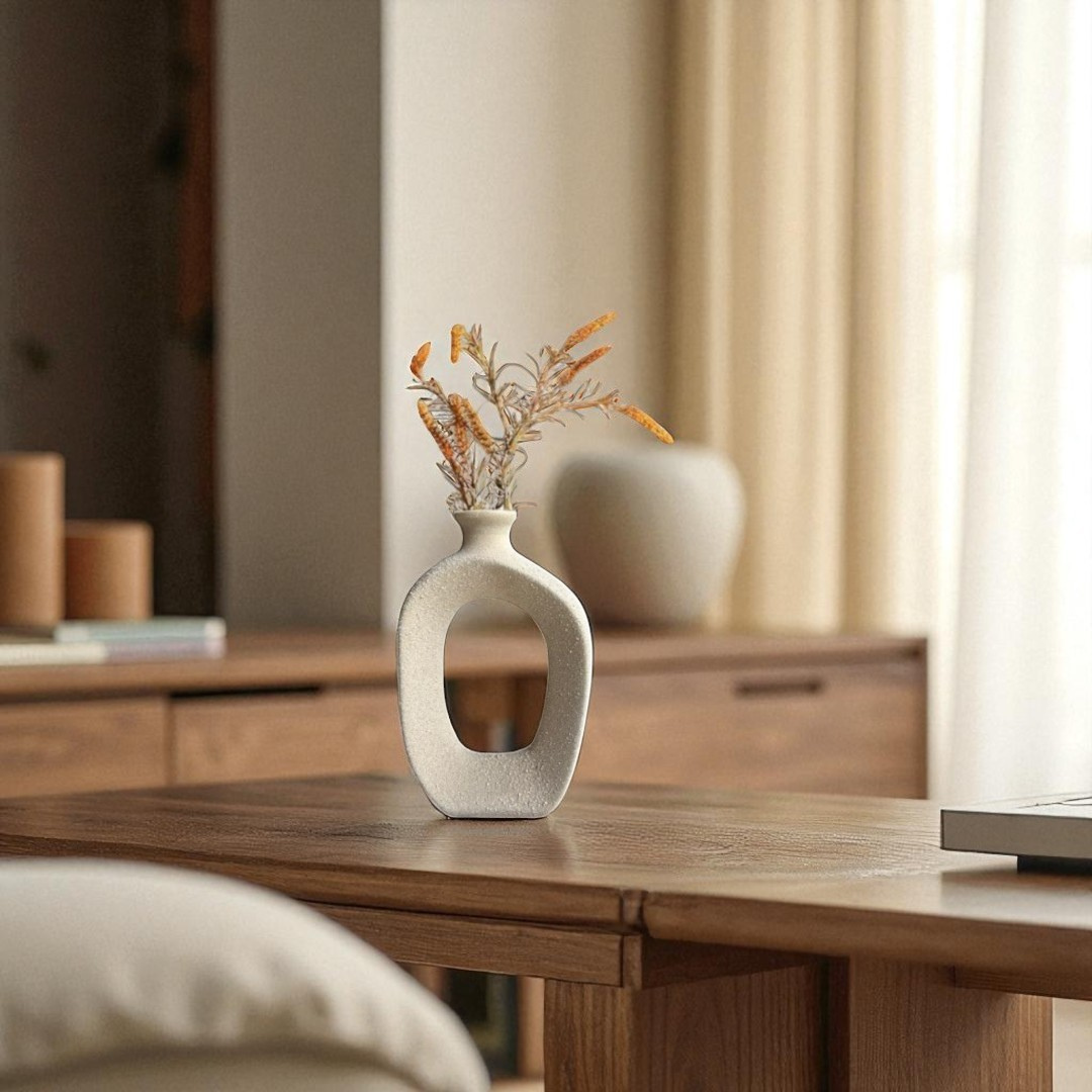 Sahara Hollow Ceramic Vase