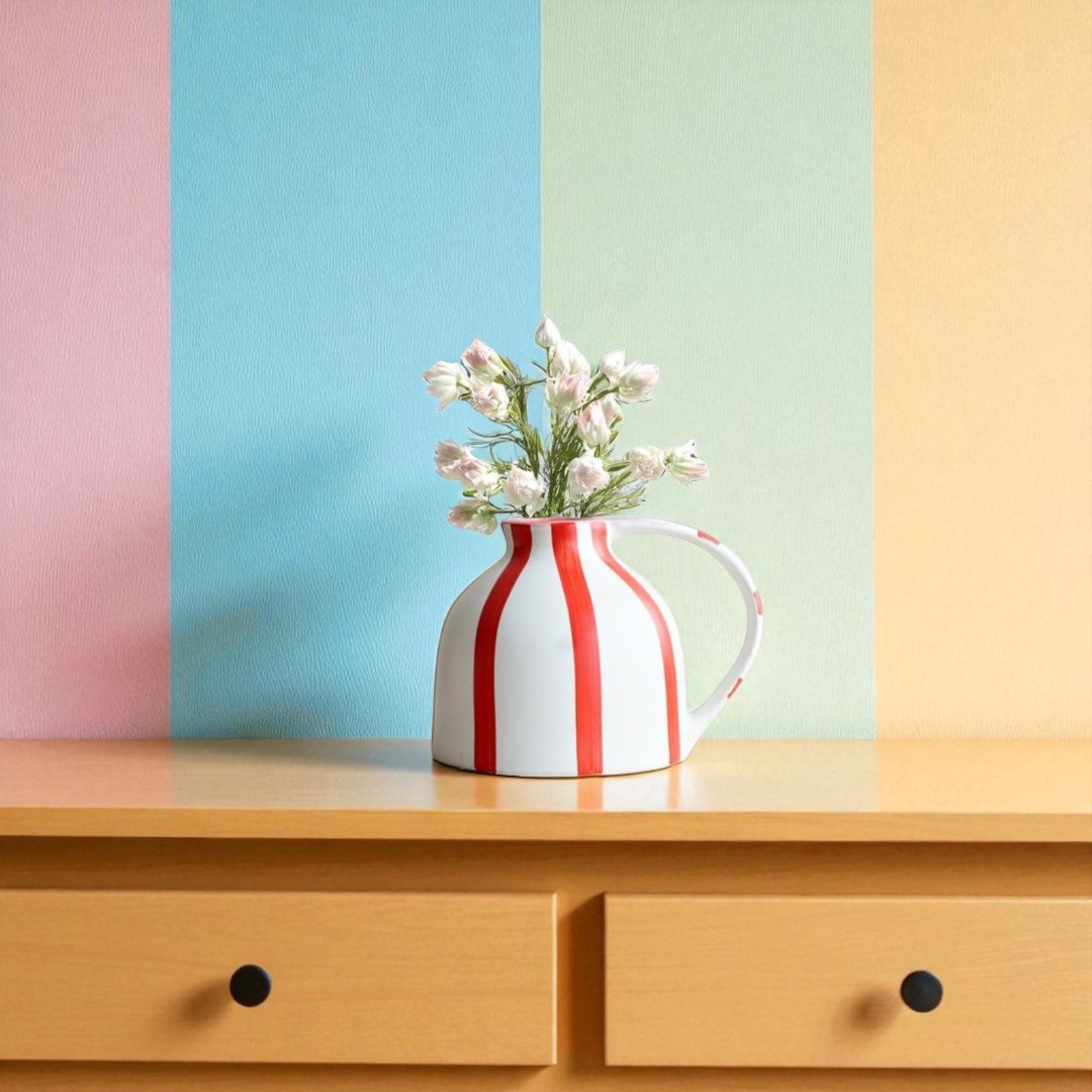 Handmade Modern Pitcher Vase - Small