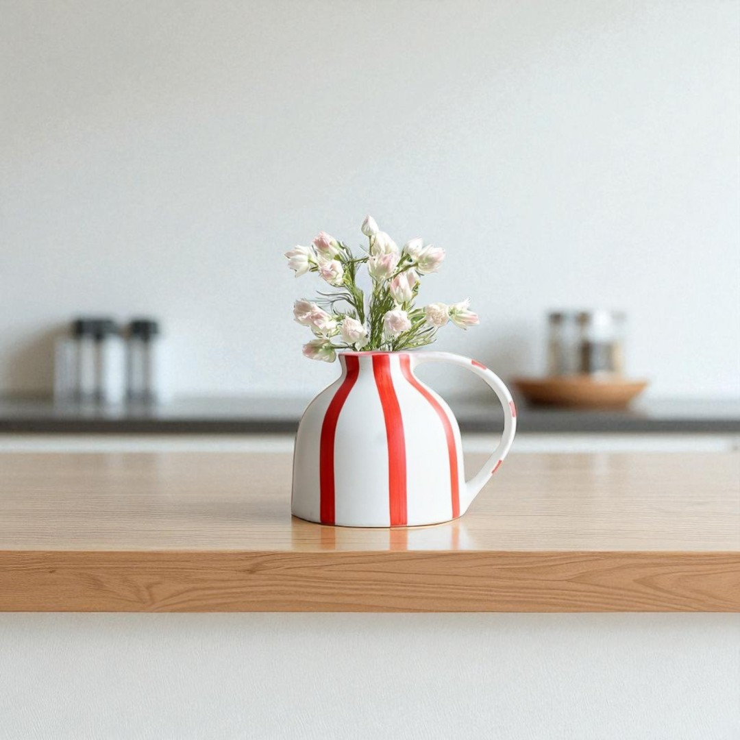 Handmade Modern Pitcher Vase - Small