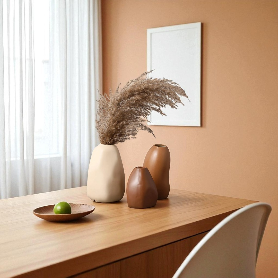 Abstract Vase Set of 3