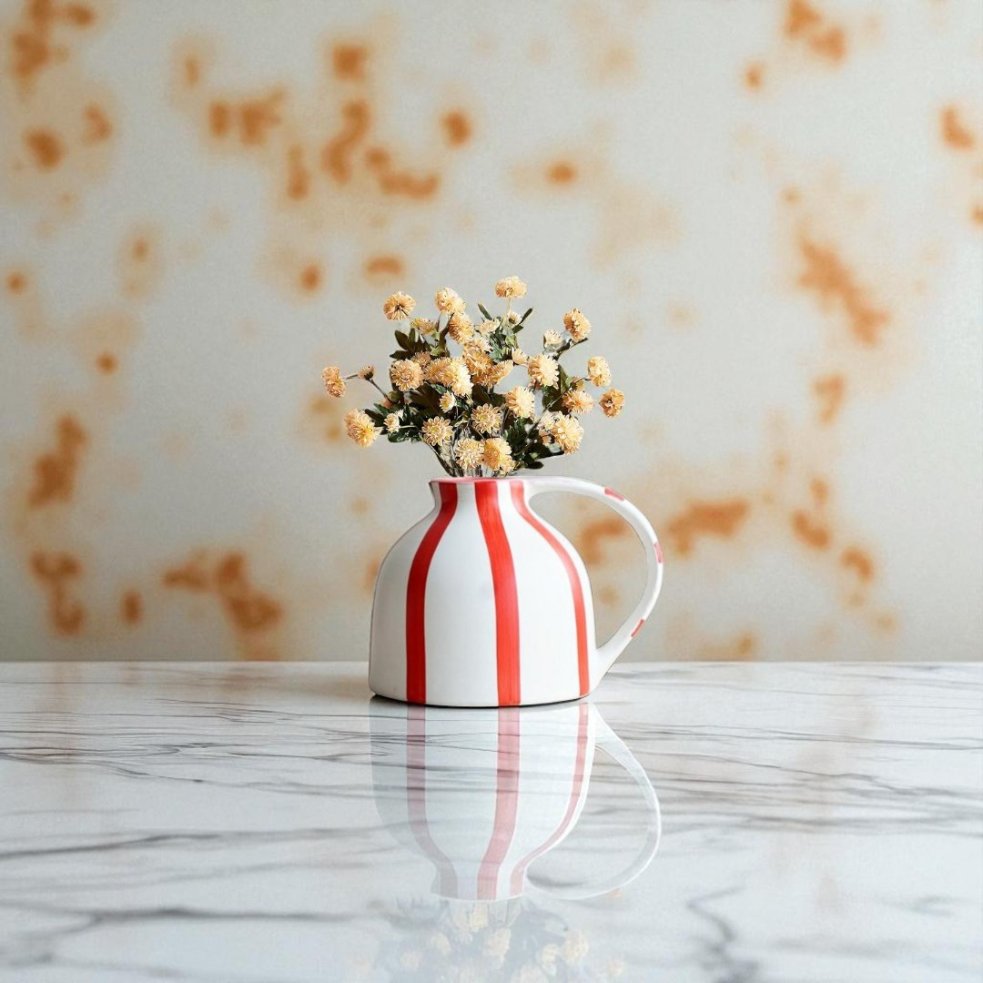 Handmade Modern Pitcher Vase - Small