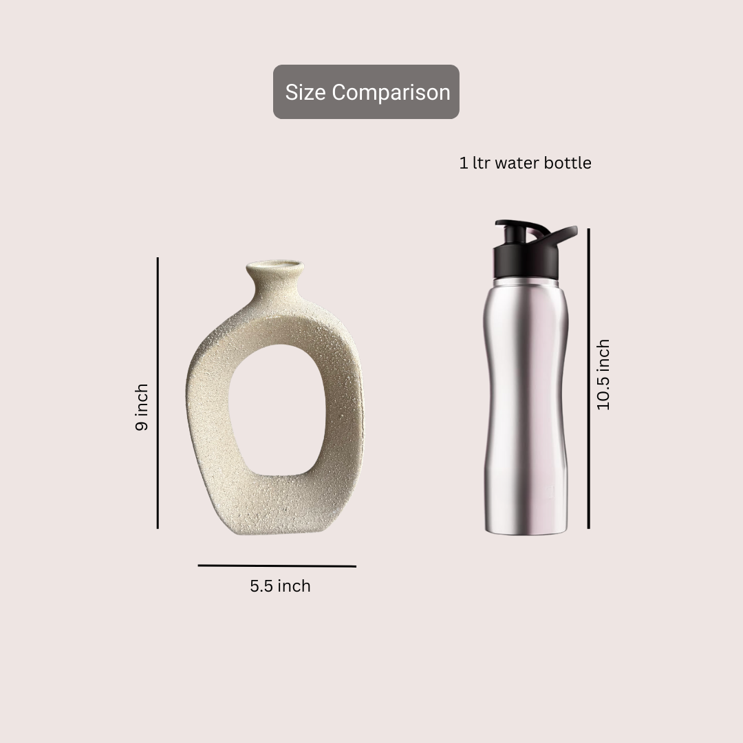 Sahara Hollow Ceramic Vase