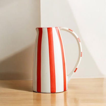 Handmade Modern Pitcher Vase - Tall