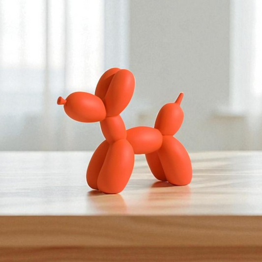 Balloon Dog Figurine (Orange)