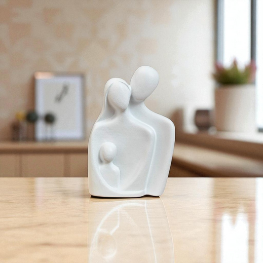 Minimalist Family of Three Sculpture