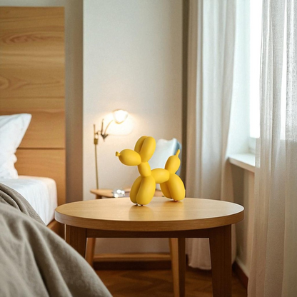 Balloon Dog Figurine (Yellow)