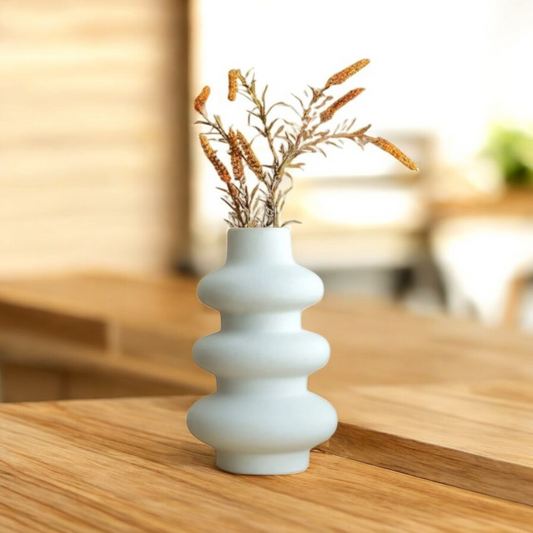 Ripple Vase - White