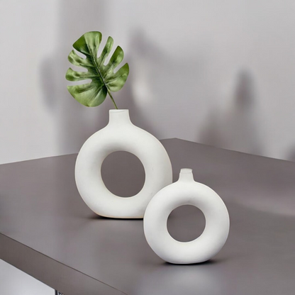 Donut Vase Set of 2