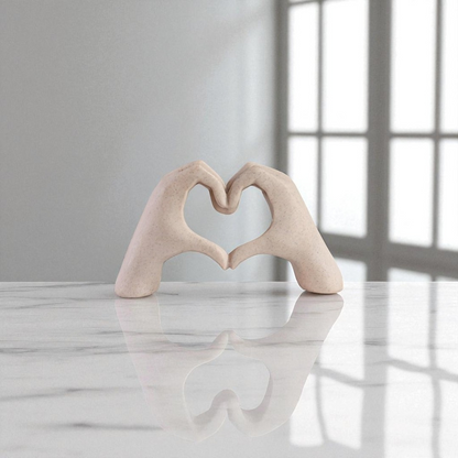 Heart Gesture Sculpture