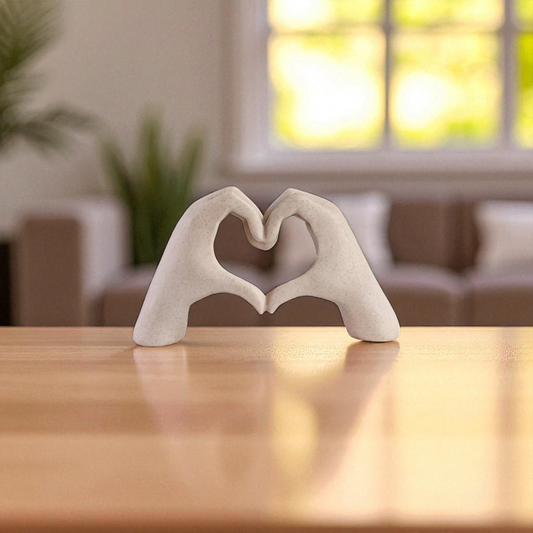 Heart Gesture Sculpture