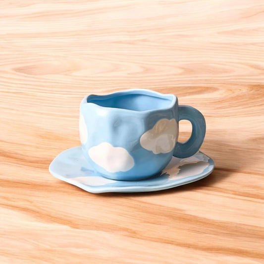 Blue Sky Cup & Saucer