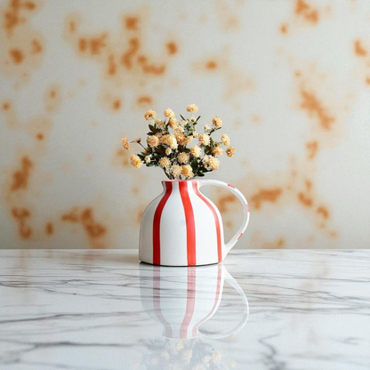 Handmade Modern Pitcher Vase - Small