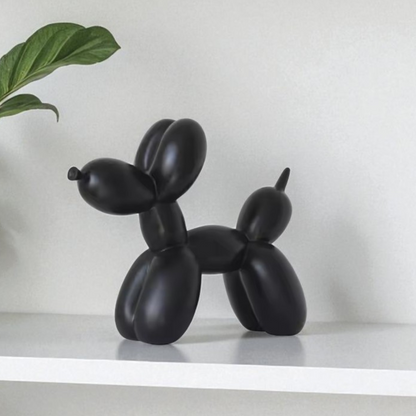 Balloon Dog Figurine (Black)