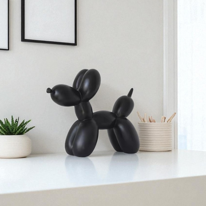 Balloon Dog Figurine (Black)