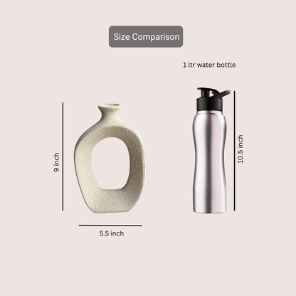 Sahara Hollow Ceramic Vase