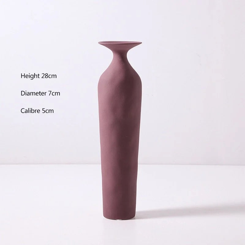 Sculpted Serenity Vase