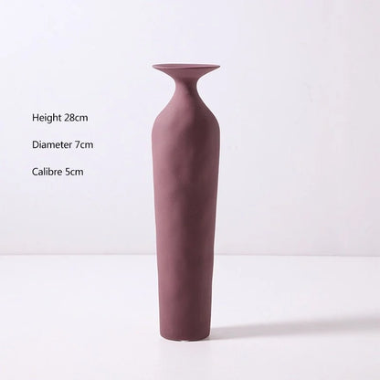 Sculpted Serenity Vase